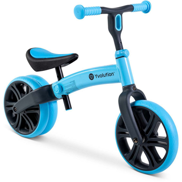 YVolution YT16B2 Bigovel Yvelo, Children's Balance Bicycle, Junior Blue