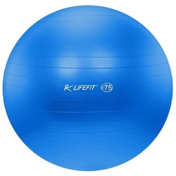 გიმნასტიკის ბურთი Lifefit F-GYM-75-12, 200Kg, Gymnastic Ball, Blue