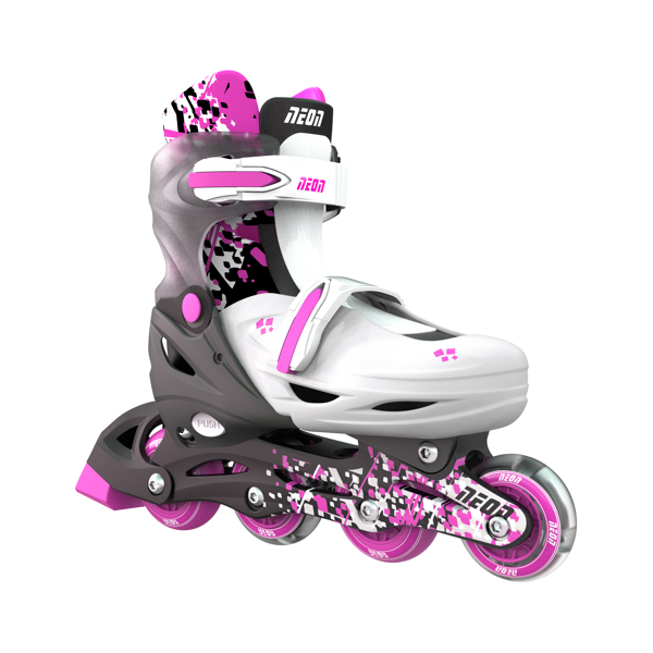 როლიკები Neon NT31P4, 34-37, Roller Skates Combo, Pink