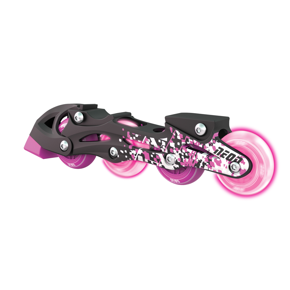 Neon NT31P4, 34-37, Roller Skates Combo, Pink