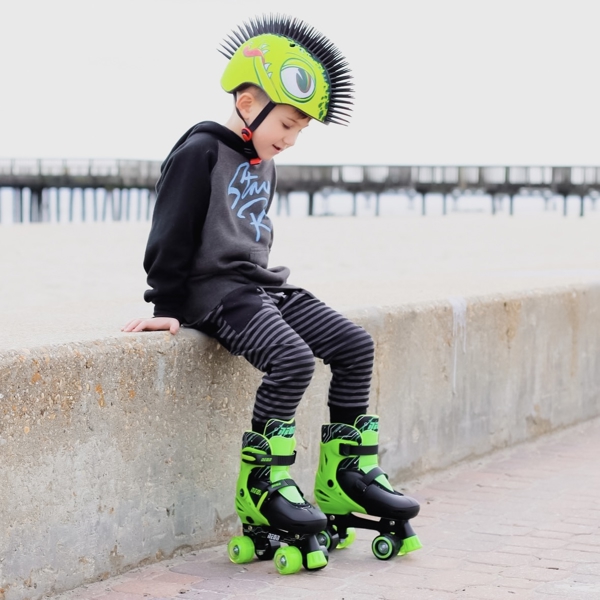 როლიკები Neon NT10G4, 34-37, Roller Skates Combo, Green