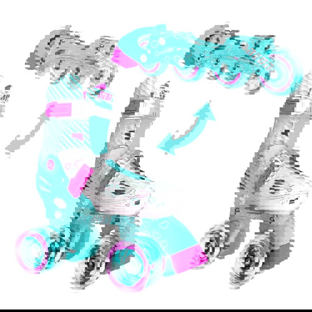 Neon NT10T4, 34-37, Roller Skates, Turquoise