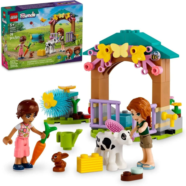 ასაწყობი კონსტრუქცია Lego 42607, Autumn's Baby Cow Shed