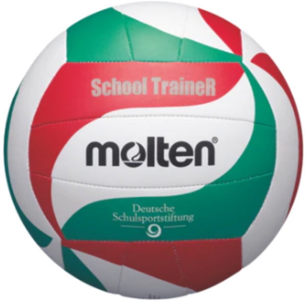 ფრენბურთის ბურთი Molten 632MOV5MST, Size 5, Volleyball Ball, White