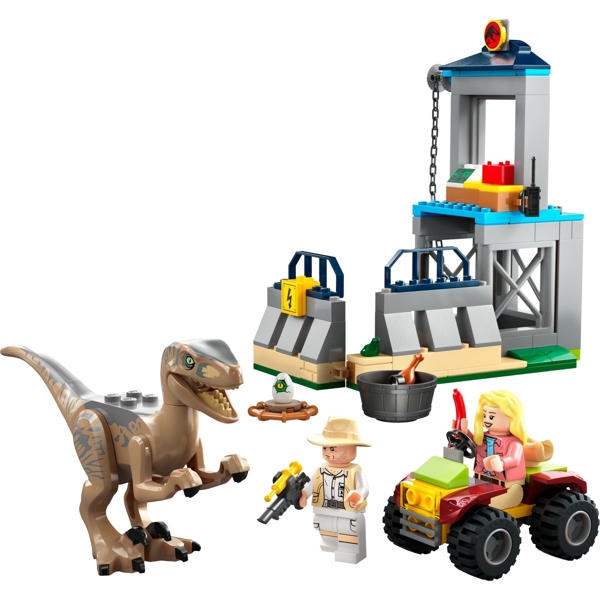 ასაწყობი კონსტრუქცია Lego 76957, Jurassic World Velociraptor Escape