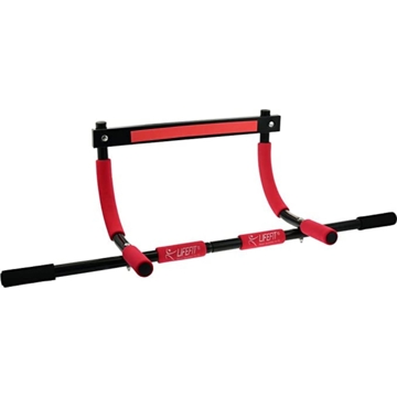 ასაზიდი ძელი Lifefit 538HRAZB0101, 100Kg, Black/Red