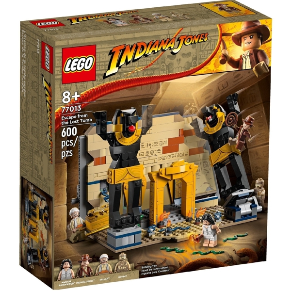 ასაწყობი კონსტრუქცია Lego 77013, Indiana Jones Escape From The Lost Tomb