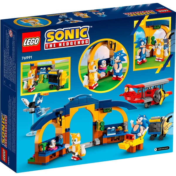 Lego 76991, Sonic the Hedgehog Tails' Workshop and Tornado Plane