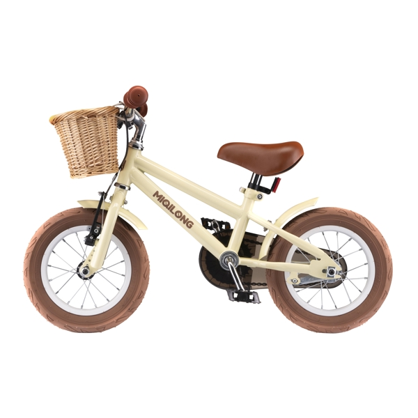 საბავშვო ველოსიპედი Miqilong ATW-RM12, 12", Children's Bicycle, Beige