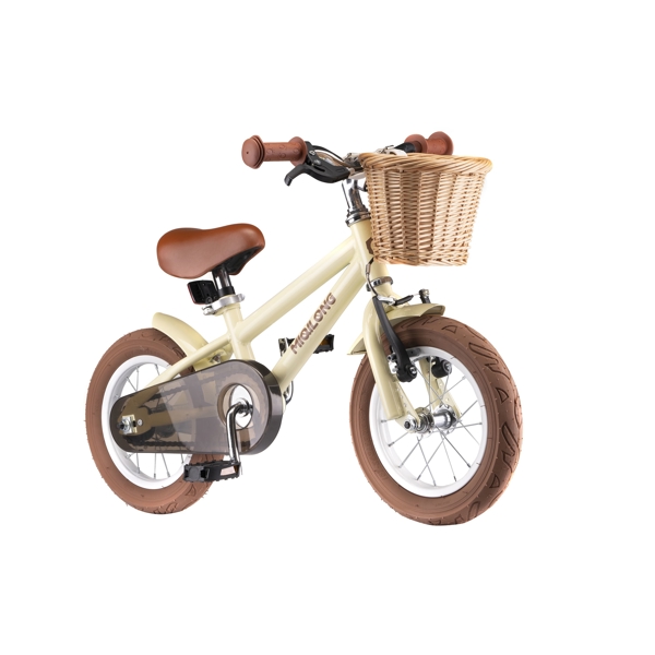 საბავშვო ველოსიპედი Miqilong ATW-RM12, 12", Children's Bicycle, Beige