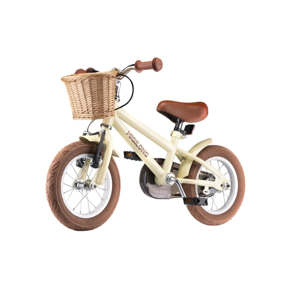 საბავშვო ველოსიპედი Miqilong ATW-RM12, 12", Children's Bicycle, Beige