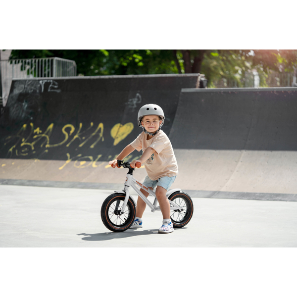 საბავშვო ბალანს ველოსიპედი Miqilong ZCY-RVA12 Bigovel, 12", Children's Balance Bicycle, Silver