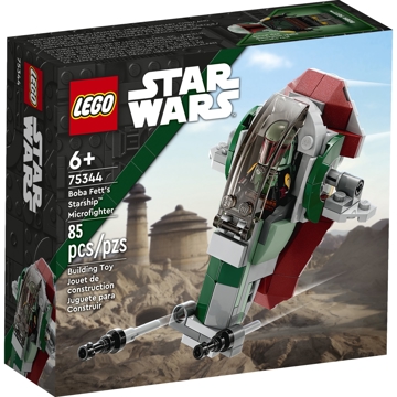 ასაწყობი კონსტრუქცია Lego 75344, Star Wars TM Boba Fett's Starship Microfighter