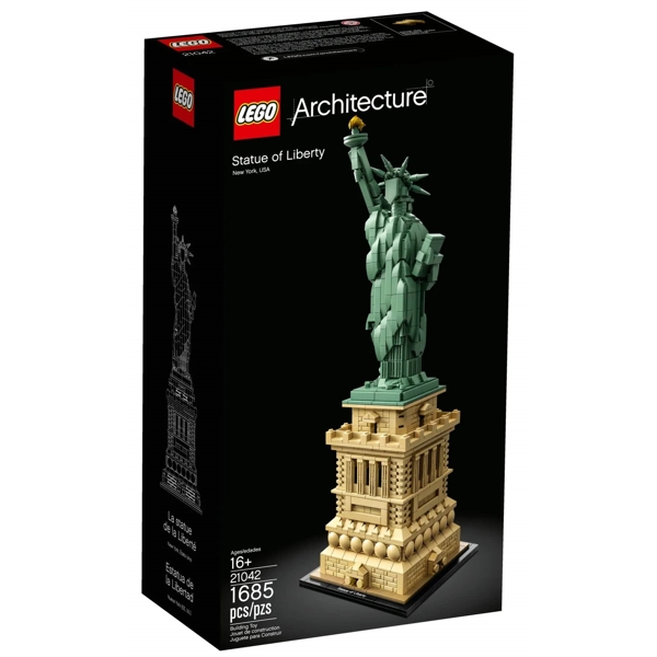 ასაწყობი კონსტრუქცია Lego 21042, Statue Of Liberty