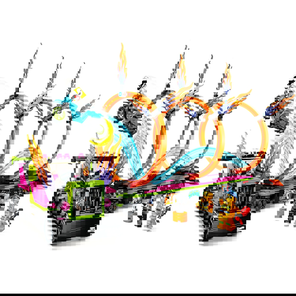 Lego 60357, Stuntz Stunt Truck & Ring of Fire Challenge