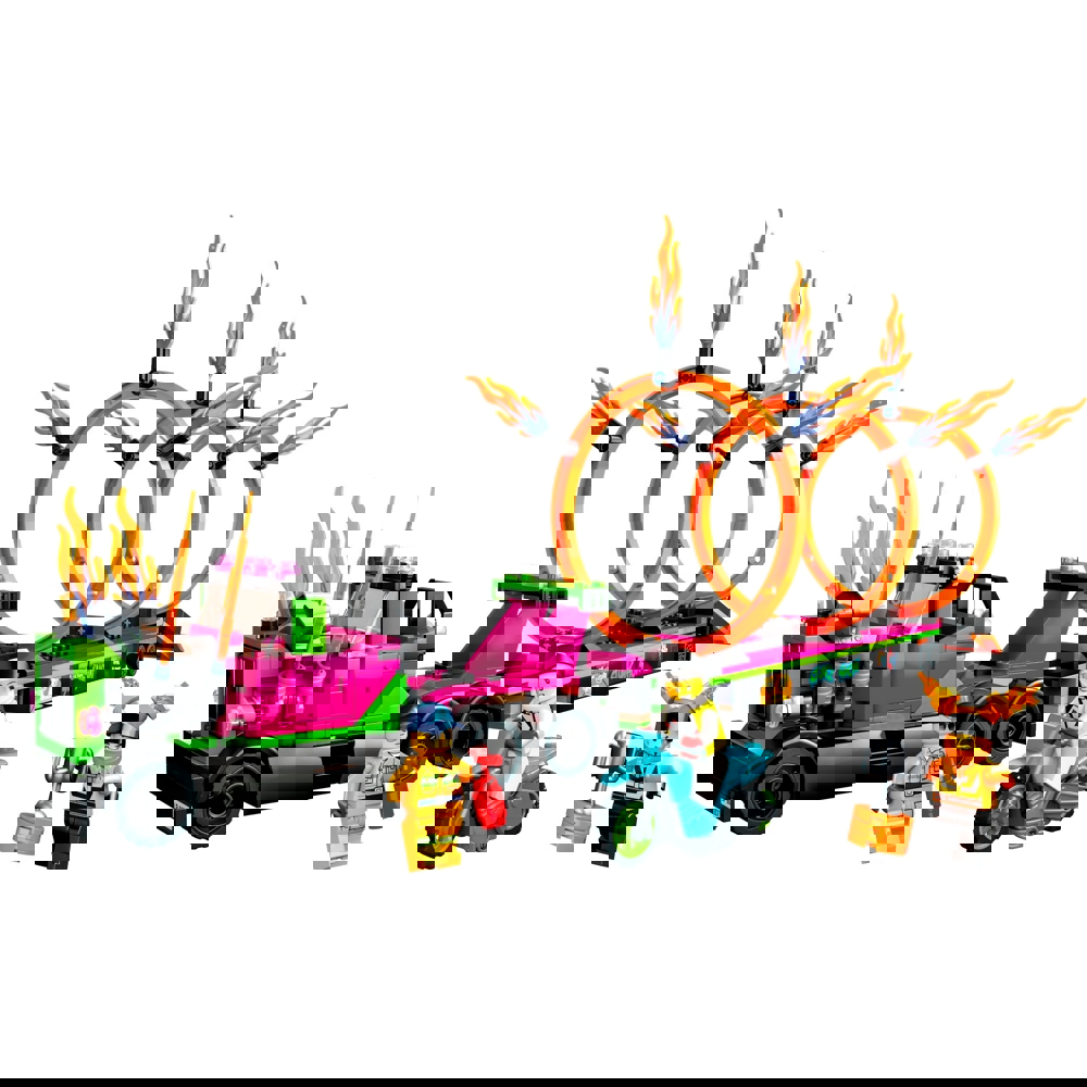 Lego 60357, Stuntz Stunt Truck & Ring of Fire Challenge