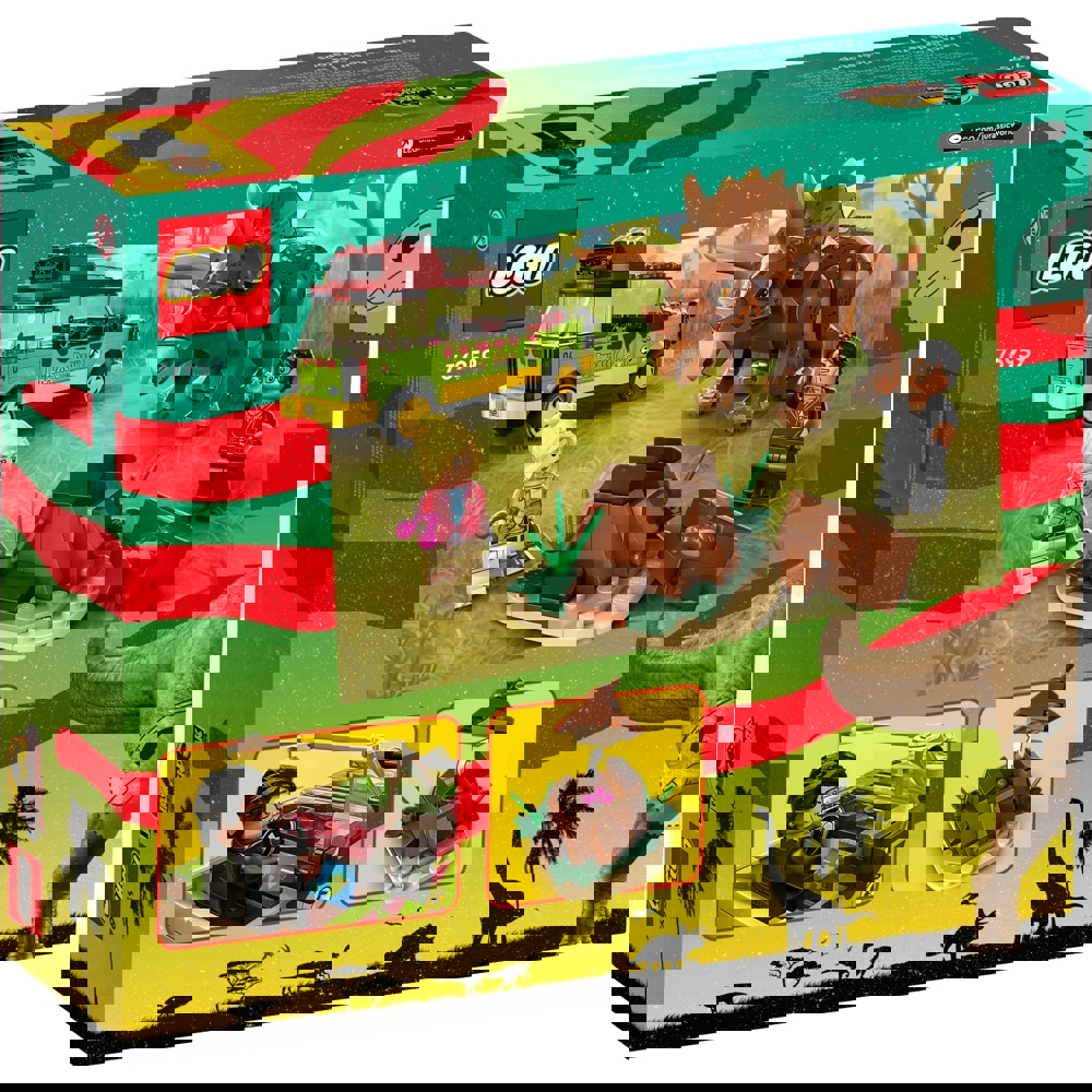 Lego 76959, Jurassic World Triceratops Research