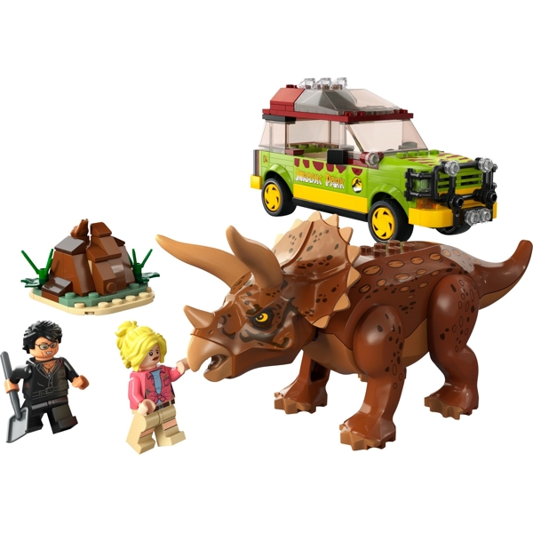 Lego 76959, Jurassic World Triceratops Research