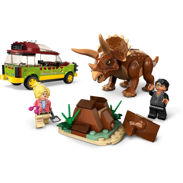 Lego 76959, Jurassic World Triceratops Research