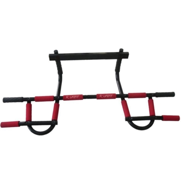 ასაზიდი ძელი Lifefit 538HRAZC0101, 130Kg, Black/Red