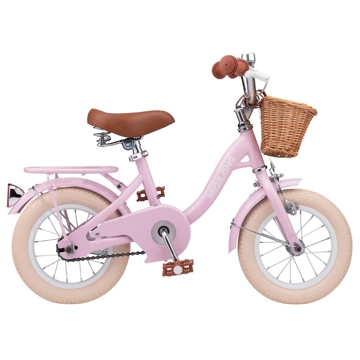 Miqilong RBB-LS12, 12", Children's Bicycle, Pink