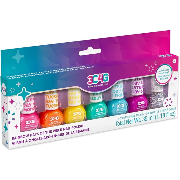 ფრჩხილების ლაქის ნაკრები Make It Real 10007MR 3C4G, Nail Polish