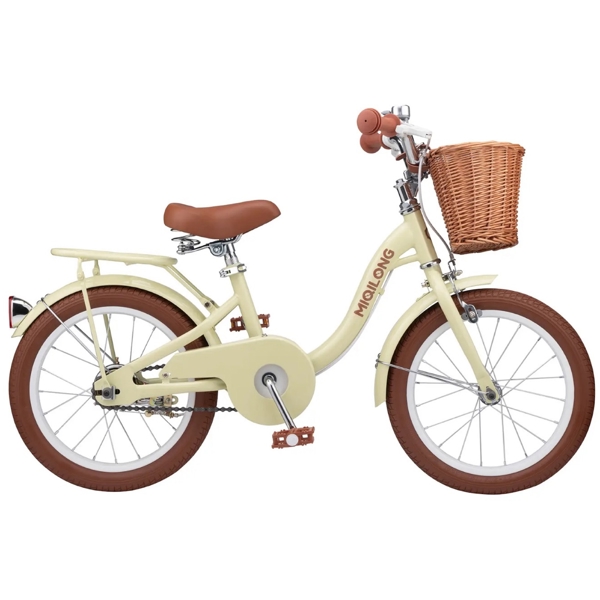 საბავშვო ველოსიპედი Miqilong RBB-LS16, 16", Children's Bicycle, Beige