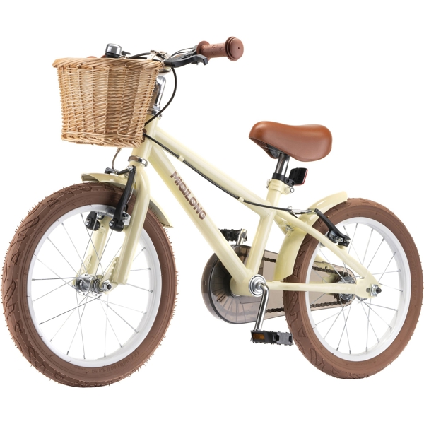 საბავშვო ველოსიპედი Miqilong ATW-RM16, 16", Children's Bicycle, Beige