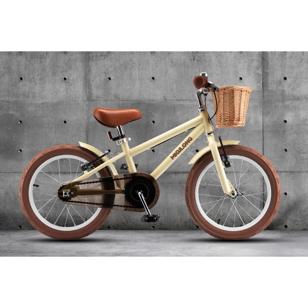 საბავშვო ველოსიპედი Miqilong ATW-RM16, 16", Children's Bicycle, Beige