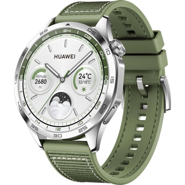 სმარტ საათი Huawei 55020BGY GT4, 1.43", 5ATM Waterproof, Bluetooth, Smart Watch, Green