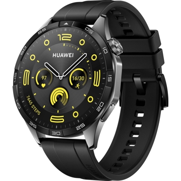 სმარტ საათი Huawei 55020BGT GT4, 1.43", 5ATM Waterproof, Bluetooth, Smart Watch, Black