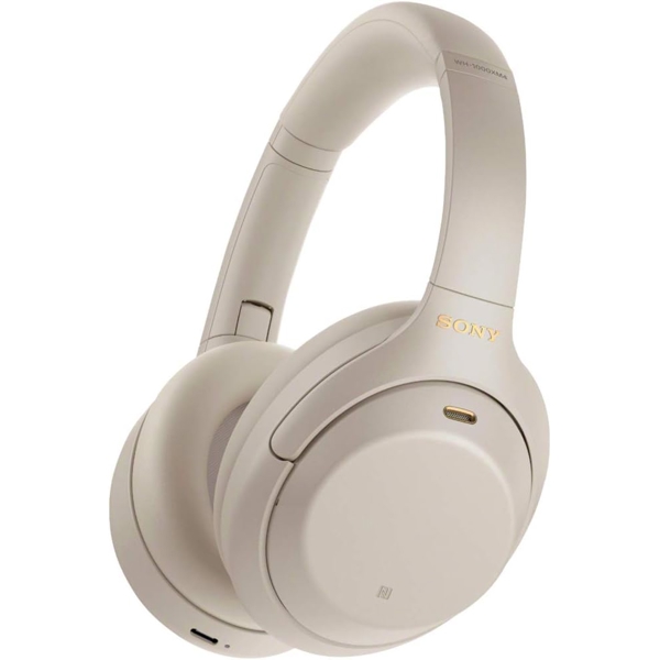 ყურსასმენი Sony WH1000XM4/S, Headset, Wireless, Bluetooth, Silver