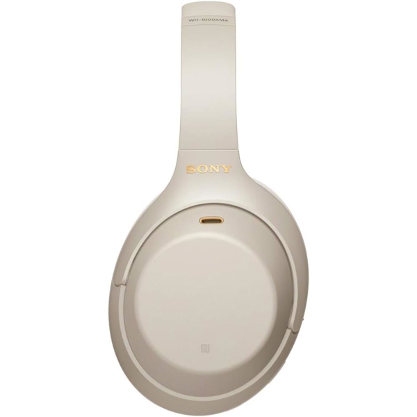 ყურსასმენი Sony WH1000XM4/S, Headset, Wireless, Bluetooth, Silver