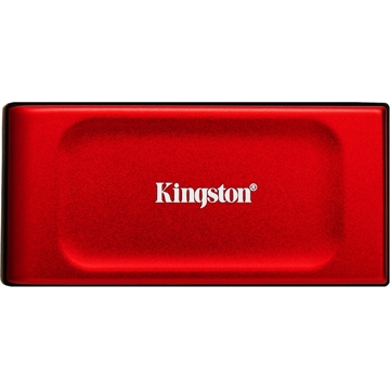 გარე მყარი დისკი Kingston SXS1000R/2000G, 2TB, External SSD, USB 3.2, Red