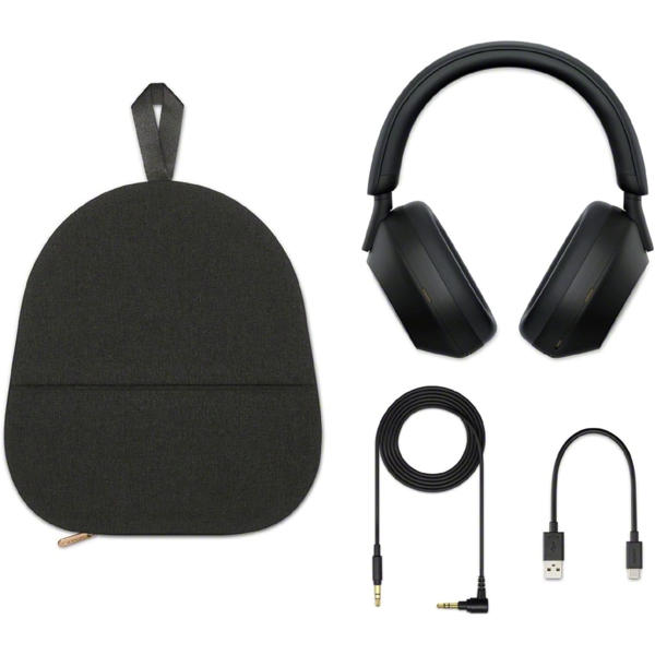 Sony WH1000XM5/B, Headset, Wireless, Bluetooth, Black