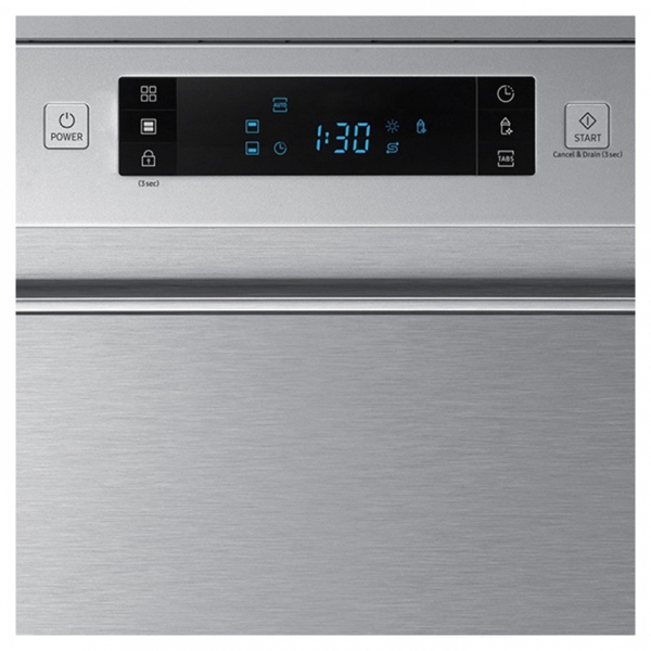 ჭურჭლის სარეცხი მანქანა Samsung DW60A6092FS/WT, A+++, 44 Dba, Dishwasher, Silver