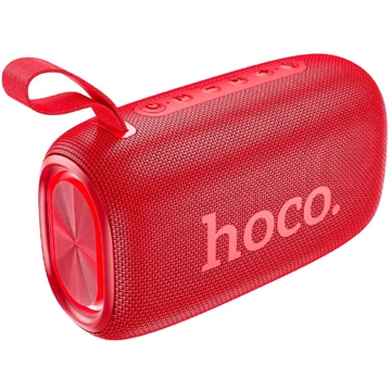 Hoco HC25 Radiante Sports, 20W, Bluetooth, USB, AUX, Speaker, Red