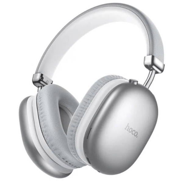 ყურსასმენი Hoco W35 Max Joy, Headset, Wireless, Bluetooth, 3.5mm, Silver