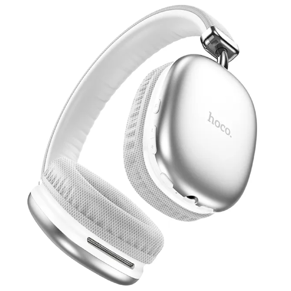 Hoco W35 Max Joy, Headset, Wireless, Bluetooth, 3.5mm, Silver