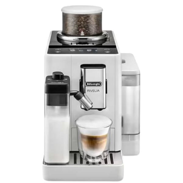 DeLonghi EXAM440.55.W, 1450W, 1.4L, Coffee Machine, Arctic White