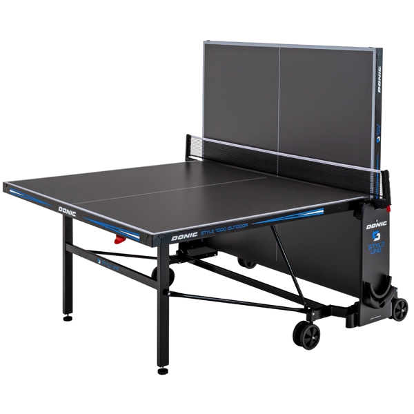 Donic 230211 Style 1000, Tennis Table, Outdoor, Black