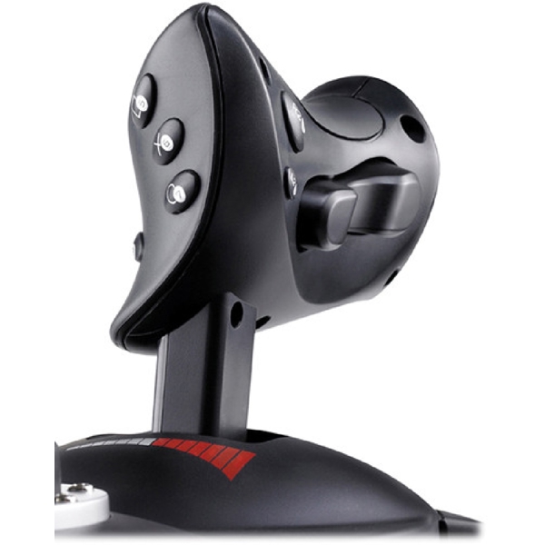 კონტროლერი Thrustmaster 4160543, Flight Simulator Joystick With Throttle, Black