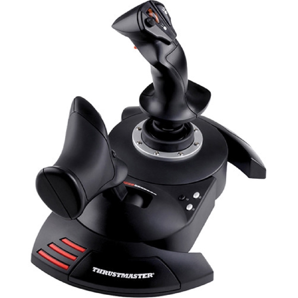 კონტროლერი Thrustmaster 4160543, Flight Simulator Joystick With Throttle, Black