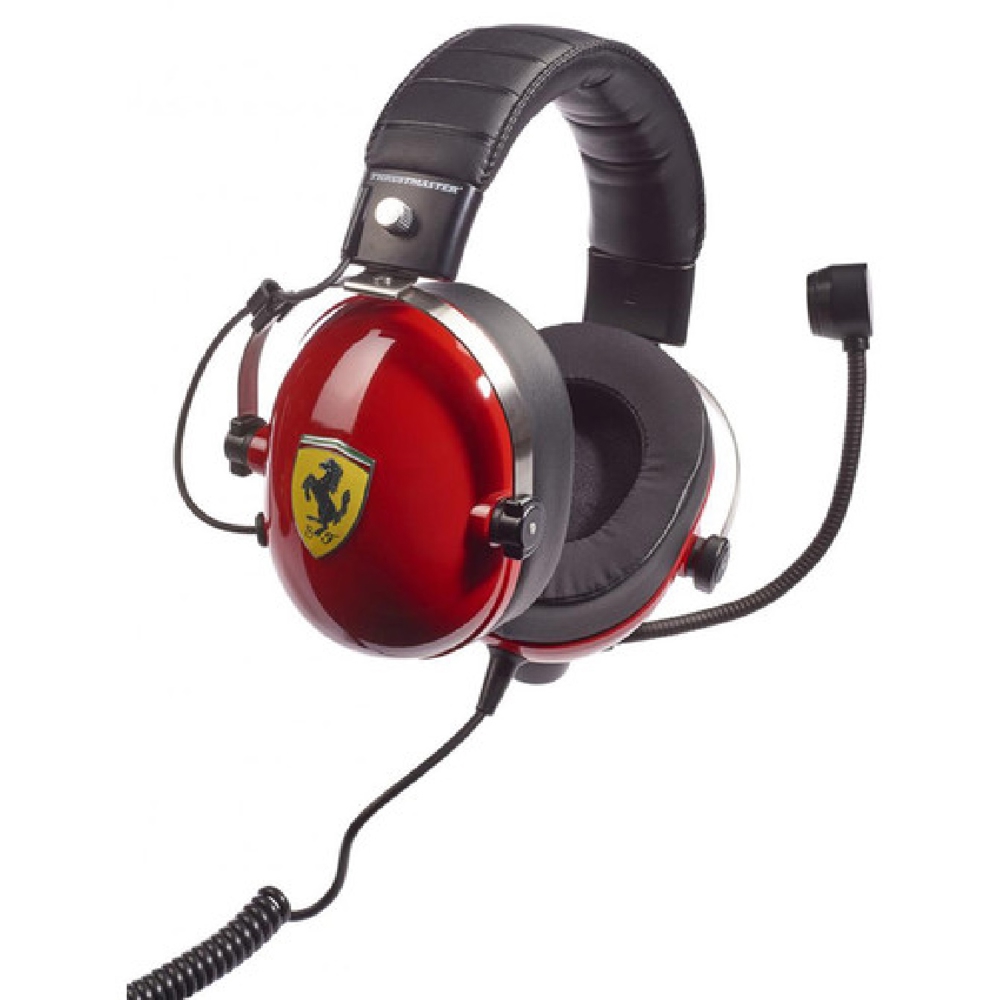 ყურსასმენი Thrustmaster 4060105, Gaming Headset, Wired, 3.5mm, Red