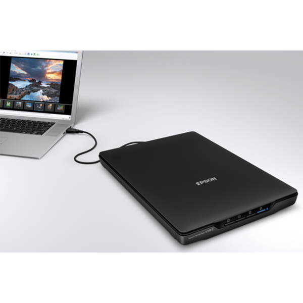 Epson B11B268401 B11B268401, USB Micro-AB, Scanner, Black