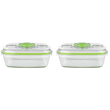 კონტეინერების ნაკრები Princess 492984, 1.1L, Food Containers, Transparent