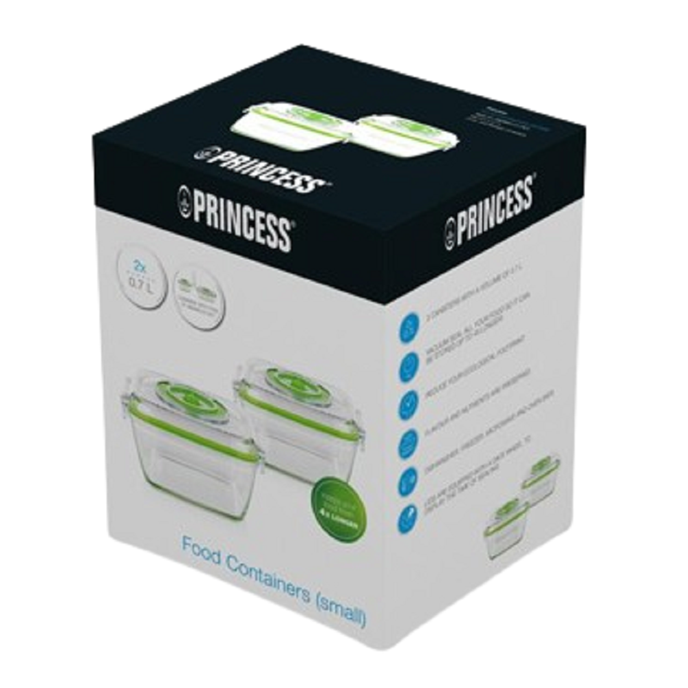 Princess 492983, 0.7L, Food Containers, Transparent