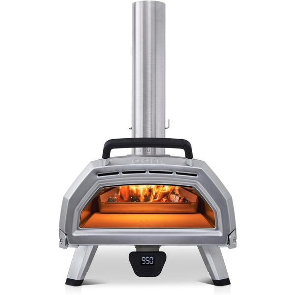 პიცის ღუმელი Ooni UU-P0E400, Pizza Oven, Black/Silver