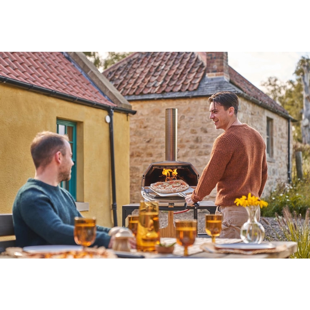 Ooni UU-P0E400, Pizza Oven, Black/Silver