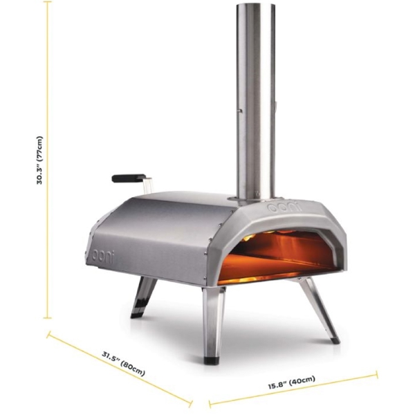 Ooni UU-P0A100, Pizza Oven, Silver